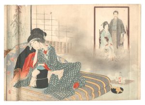 木版口絵　／　水野年方