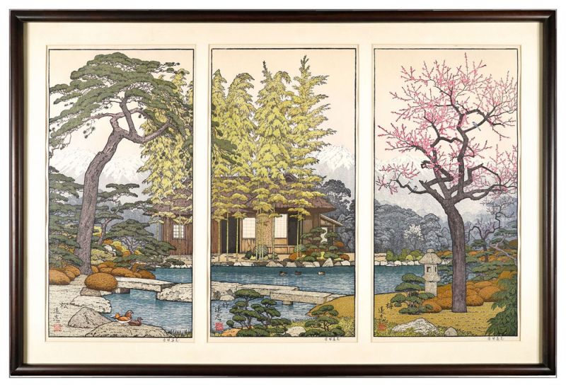吉田遠志「松竹梅」