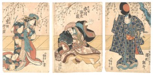 一谷嫩軍記　／　国貞初代