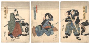 芝居絵　／　国貞初代