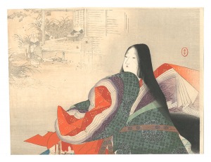 木版口絵　／　水野年方