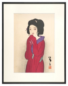 Red Underrobe / Takehisa Yumeji