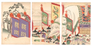 千代田之御表　山王祭礼上覧　／　周延