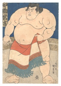 Sumo-e: Koyanagi Tsunekichi / Kunisada I