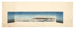 Stage design for 'Tanbo' by Kimura Tomiko / Komura Settai