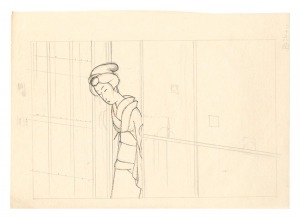 Illustrations for 'Utamaro o meguru Onnatachi' by Kunieda Kanji / Komura Settai