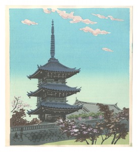 <strong>Tokuriki Tomikichiro</strong><br>Kiyomizudera Temple