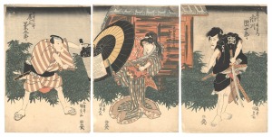 芝居絵　／　国貞初代