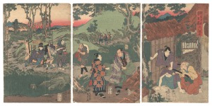 仮名手本忠臣蔵　六段目　／　国貞初代