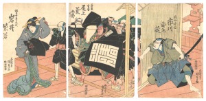 芝居絵　／　国貞初代