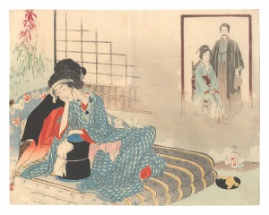 木版口絵　／　水野年方