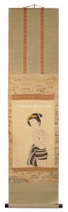 小村雪岱「染織画幅」