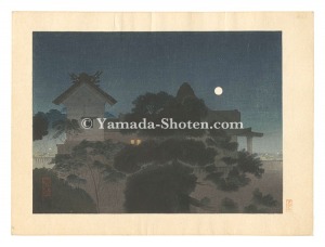小村雪岱「湯島夜景」