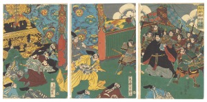 内大臣平重盛幼君補佐之図　／　芳幾