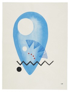 Onchi Koshiro / Image No.3 (d):Blue flower II