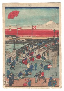 Famous Place in Tokyo / Nihonbashi Bridge / Baiko?