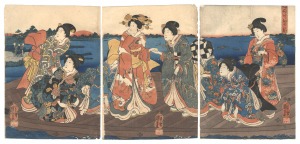 <strong>Kuniyoshi</strong><br>Sunrise on New Year's Day at t......
