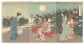 Customs of Japan: Night View o......