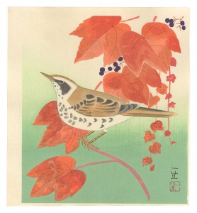 野村一生「花鳥画」
