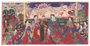 Nobility Going Out / Chikanobu