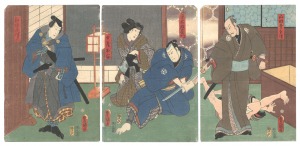 Kabuki Play: Hatsu Dochu Sugoroku Soga / Toyokuni III