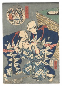 Matched Pictures for The Storehouse of Loyal Retainers / Act 11 / Toyokuni III