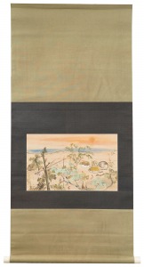 Fishing Village at Dusk / Tamamura Hokuto