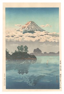 甲州河口湖　／　土屋光逸