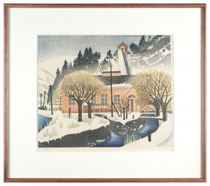 Power Plant in a Village / Oka Shikanosuke
