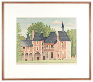 Red castle / Oka Shikanosuke