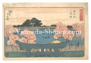 重丸「江戸名所　隅田川三囲堤」