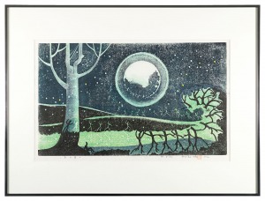 Winter moon / Abo Hiroshi