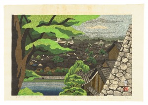 金沢十景 浅野川眺望　／　井堂雅夫