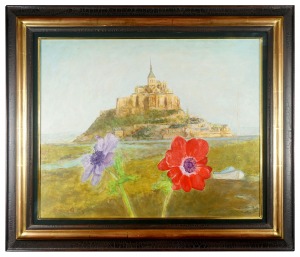 Otsu Eibin / Anemones and Mont Saint-Michel