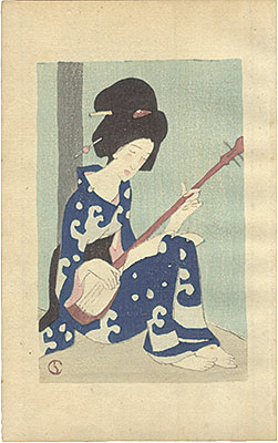 竹久夢二 木版挿絵 絵入小唄集 三味線草 より 山田書店美術部オンラインストア 竹久夢二 木版挿絵 絵入小唄集 三味線草 より 山田書店美術部オンラインストア