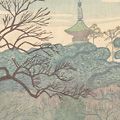 小泉癸巳男「昭和新大東京風景版画百図絵会 山王様(日枝神社)」 | 山田書店美術部オンラインストア