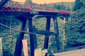 御岳登山鉄道　滝本駅