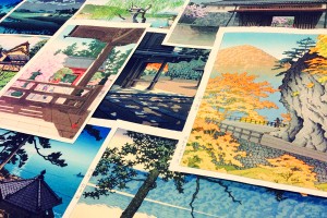 川瀬巴水　後摺