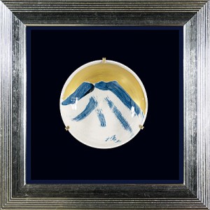 絵付茶碗 ／ 千住博