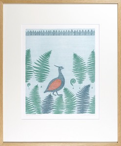 しだの中の鳥 ／ 南桂子