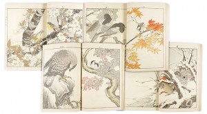 景年花鳥画譜 全4冊 ／ 今尾景年