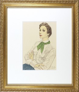 コンチータ・モンテス夫人像 ／ 藤田嗣治（レオナール・フジタ）