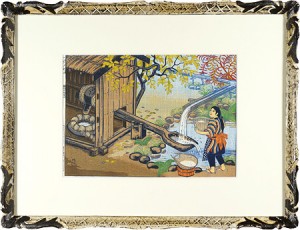 ドッタ（水うすの方言） ／ 勝平得之