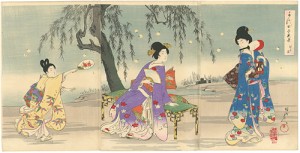 千代田之大奥　ほたる ／ 周延