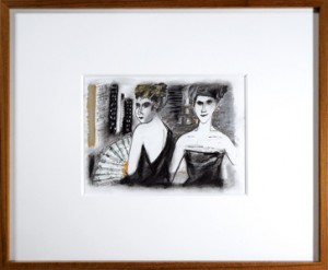 自筆画　シカゴ ／ 池波正太郎