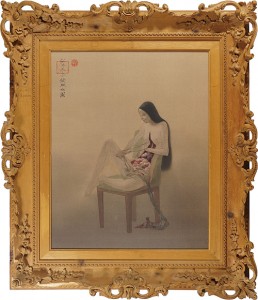 綾取女圖 ／ 松井冬子