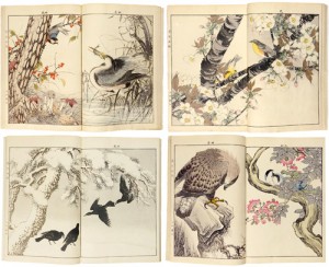 景年花鳥画譜　春・夏・秋・冬之部 ／ 今尾景年