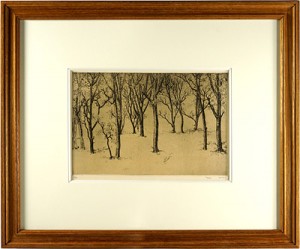 樹木 ／ 駒井哲郎