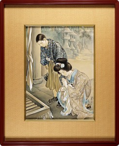 武運を祈りて ／ 高畠華宵