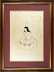 戦国童子菩提図模写 ／ 小村雪岱